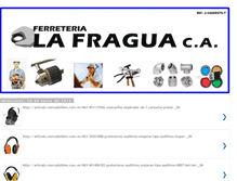 Tablet Screenshot of ferreterialafragua.blogspot.com