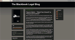 Desktop Screenshot of blackbooklegal.blogspot.com