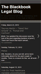 Mobile Screenshot of blackbooklegal.blogspot.com