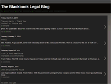 Tablet Screenshot of blackbooklegal.blogspot.com