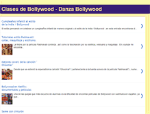 Tablet Screenshot of danzabollywood.blogspot.com