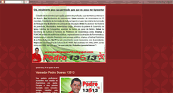 Desktop Screenshot of pedrosoares13.blogspot.com