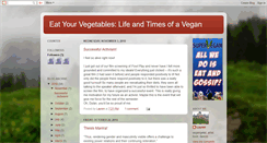 Desktop Screenshot of livingveganism.blogspot.com