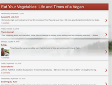 Tablet Screenshot of livingveganism.blogspot.com
