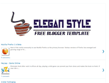 Tablet Screenshot of elegantstyle-template.blogspot.com