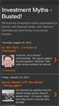 Mobile Screenshot of investmentmythbusters.blogspot.com