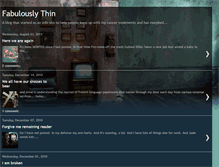 Tablet Screenshot of fabulouslythin.blogspot.com