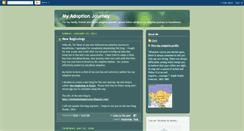 Desktop Screenshot of myboyadoptionjourney.blogspot.com