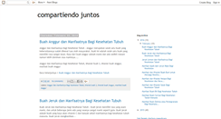 Desktop Screenshot of compartiendojuntos.blogspot.com