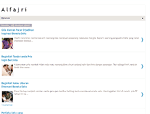 Tablet Screenshot of alfajrinews.blogspot.com