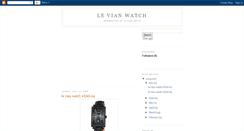 Desktop Screenshot of le-vian-watch.blogspot.com