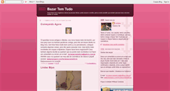 Desktop Screenshot of bazartemtudo.blogspot.com