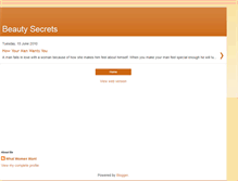 Tablet Screenshot of beautysecretsoage.blogspot.com