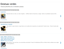 Tablet Screenshot of estatuasverdes.blogspot.com