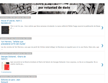 Tablet Screenshot of porvoluntaddedado.blogspot.com