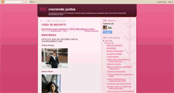 Desktop Screenshot of creciendojuntos-estiven.blogspot.com