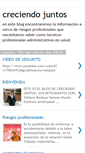 Mobile Screenshot of creciendojuntos-estiven.blogspot.com