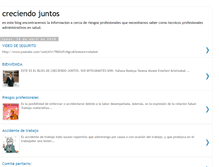 Tablet Screenshot of creciendojuntos-estiven.blogspot.com