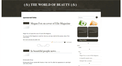 Desktop Screenshot of beautyclan.blogspot.com