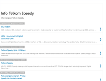 Tablet Screenshot of infotelkomspeedy.blogspot.com