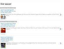 Tablet Screenshot of free-live-soccertv.blogspot.com