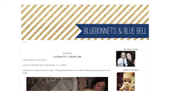 Desktop Screenshot of bluebonnetsandbluebell.blogspot.com