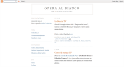 Desktop Screenshot of operaalbianco.blogspot.com