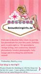 Mobile Screenshot of boudoir-girls.blogspot.com