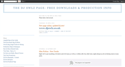 Desktop Screenshot of djowlz.blogspot.com