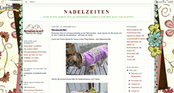 Desktop Screenshot of nadelzeiten.blogspot.com