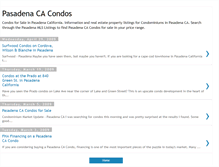 Tablet Screenshot of pasadenacacondos.blogspot.com