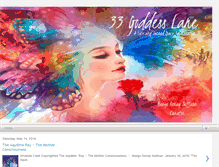 Tablet Screenshot of 33goddesslane.blogspot.com