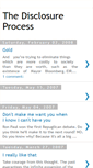 Mobile Screenshot of disclosureprocess.blogspot.com