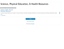 Tablet Screenshot of ccsscienceresources.blogspot.com