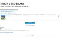 Tablet Screenshot of haus-in-griechenland.blogspot.com