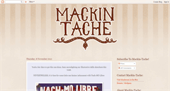 Desktop Screenshot of mackin-tache.blogspot.com