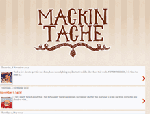 Tablet Screenshot of mackin-tache.blogspot.com