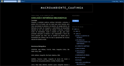 Desktop Screenshot of discutindoacaatinga.blogspot.com