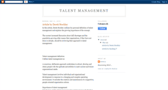 Desktop Screenshot of phdintalentmanagement.blogspot.com