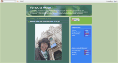 Desktop Screenshot of futboldepinazo.blogspot.com