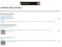 Tablet Screenshot of amazonseedjewelry.blogspot.com