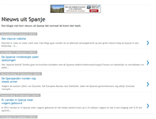 Tablet Screenshot of nieuwsuitspanje.blogspot.com