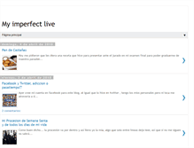 Tablet Screenshot of mividaimperfect.blogspot.com