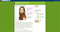 Desktop Screenshot of nataliasanchezmolina.blogspot.com