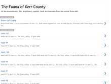 Tablet Screenshot of kerrfauna.blogspot.com