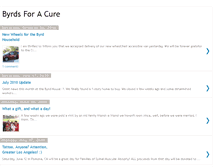 Tablet Screenshot of byrdsforacure.blogspot.com