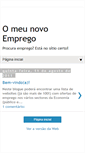 Mobile Screenshot of omeunovoemprego.blogspot.com