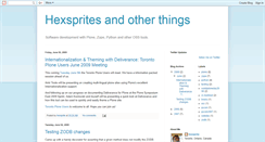 Desktop Screenshot of hexsprite.blogspot.com