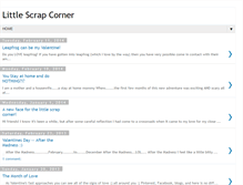 Tablet Screenshot of littlescrapcorner.blogspot.com