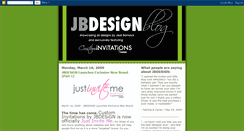 Desktop Screenshot of jbdesignstore.blogspot.com
